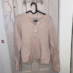 Knitted Henley top